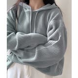 リブニットパーカー セーター フード | Riff | 詳細画像13 