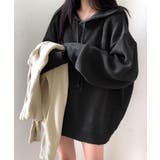 リブニットパーカー セーター フード | Riff | 詳細画像17 