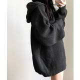 リブニットパーカー セーター フード | Riff | 詳細画像20 