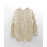 リブニットパーカー セーター フード | Riff | 詳細画像23 