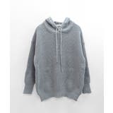 リブニットパーカー セーター フード | Riff | 詳細画像24 