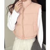 中綿ベスト ダウンベスト ショート丈ベスト | Riff | 詳細画像11 