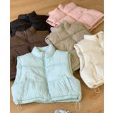 中綿ベスト ダウンベスト ショート丈ベスト | Riff | 詳細画像2 