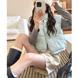 中綿ベスト ダウンベスト ショート丈ベスト | Riff | 詳細画像22 