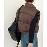 中綿ベスト ダウンベスト ショート丈ベスト | Riff | 詳細画像24 