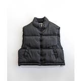 中綿ベスト ダウンベスト ショート丈ベスト | Riff | 詳細画像28 