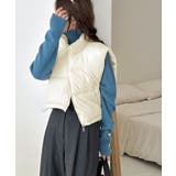 中綿ベスト ダウンベスト ショート丈ベスト | Riff | 詳細画像4 