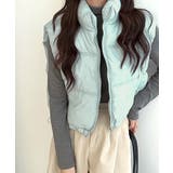 サックス | 中綿ベスト ダウンベスト ショート丈ベスト | Riff