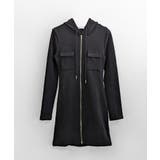 フードミニワンピース パーカーワンピース タイトワンピース | Riff | 詳細画像15 