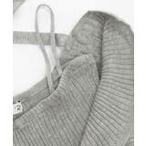 アンサンブル風リブニットワンピース バックリボン カシュクールワンピース | Riff | 詳細画像27 