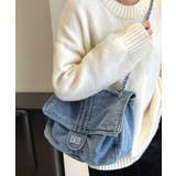 デニムチェーンショルダーバッグ トートバッグ ハンドバッグ | Riff | 詳細画像8 