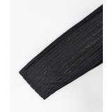 透かし編みロゴプリントTシャツ ロンT シアー | Riff | 詳細画像19