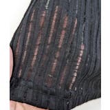 透かし編みロゴプリントTシャツ ロンT シアー | Riff | 詳細画像22