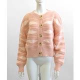 柄ニットカーディガン バイカラー 配色 | Riff | 詳細画像22 