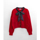 リボンニットカーディガン バイカラー 配色 | Riff | 詳細画像23 