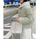 襟ボア中綿ジャケット ブルゾン ダウン | Riff | 詳細画像11