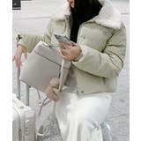 襟ボア中綿ジャケット ブルゾン ダウン | Riff | 詳細画像12