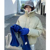 襟ボア中綿ジャケット ブルゾン ダウン | Riff | 詳細画像14