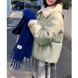 襟ボア中綿ジャケット ブルゾン ダウン | Riff | 詳細画像15