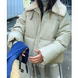 襟ボア中綿ジャケット ブルゾン ダウン | Riff | 詳細画像16