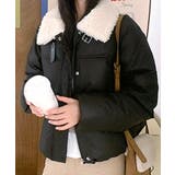 襟ボア中綿ジャケット ブルゾン ダウン | Riff | 詳細画像20