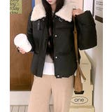 襟ボア中綿ジャケット ブルゾン ダウン | Riff | 詳細画像21