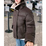 襟ボア中綿ジャケット ブルゾン ダウン | Riff | 詳細画像36