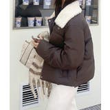 襟ボア中綿ジャケット ブルゾン ダウン | Riff | 詳細画像39