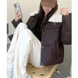 襟ボア中綿ジャケット ブルゾン ダウン | Riff | 詳細画像41