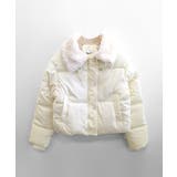 襟ボア中綿ジャケット ブルゾン ダウン | Riff | 詳細画像42