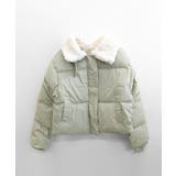 襟ボア中綿ジャケット ブルゾン ダウン | Riff | 詳細画像43