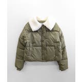 襟ボア中綿ジャケット ブルゾン ダウン | Riff | 詳細画像45