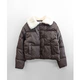 襟ボア中綿ジャケット ブルゾン ダウン | Riff | 詳細画像46