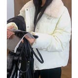 襟ボア中綿ジャケット ブルゾン ダウン | Riff | 詳細画像7