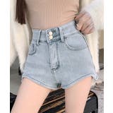 裏起毛ハイウエストショートパンツ ショート丈 ショーパン | Riff | 詳細画像18 