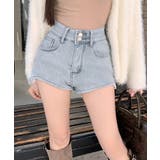 裏起毛ハイウエストショートパンツ ショート丈 ショーパン | Riff | 詳細画像21 