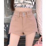 裏起毛ハイウエストショートパンツ ショート丈 ショーパン | Riff | 詳細画像24 