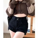 裏起毛ハイウエストショートパンツ ショート丈 ショーパン | Riff | 詳細画像4 