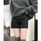 リブニットショートパンツ 短パン ショート丈 | Riff | 詳細画像13 