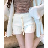 リブニットショートパンツ 短パン ショート丈 | Riff | 詳細画像3 