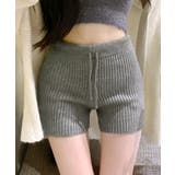 リブニットショートパンツ 短パン ショート丈 | Riff | 詳細画像9 