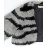 ノーカラーフェイクファーショートコート ジャケット ブルゾン | Riff | 詳細画像19 