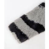 ノーカラーフェイクファーショートコート ジャケット ブルゾン | Riff | 詳細画像21 