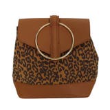 キャメル | ヒョウ柄リュック 豹柄 レオパード | Riff