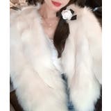 ノーカラーエコファージャケット コート フェイクファー | Riff | 詳細画像25 