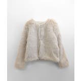 ノーカラーエコファージャケット コート フェイクファー | Riff | 詳細画像30 