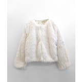 ノーカラーエコファージャケット コート フェイクファー | Riff | 詳細画像33 