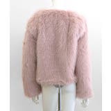 ノーカラーエコファージャケット コート フェイクファー | Riff | 詳細画像36 