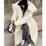 フード付き中綿ロングコート ブルゾン ジャケット | Riff | 詳細画像12 