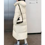 フード付き中綿ロングコート ブルゾン ジャケット | Riff | 詳細画像16 